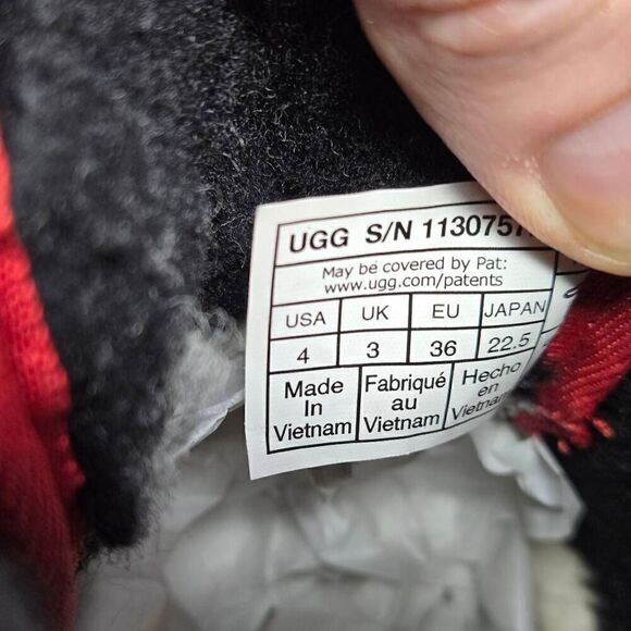 UGG NEUMEL SNAPBACK SAMBA RED SUEDE ANKLE CHUKKA BOOTS WOMENS SIZE 5 MENS SIZE 4 - Picture 5 of 9